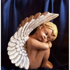 Schlafende Putte,Engel,Handarbeit,Unikat,