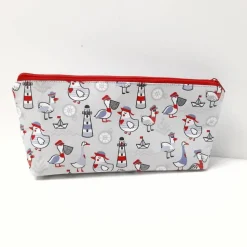 Schlampermäppchen "Erzieherin mit Herz", Federmäppchen, Stifte Mäppchen maritim