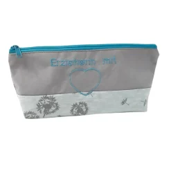 Schlampermäppchen "Erzieherin mit Herz", Federmäppchen, Stifte Mäppchen