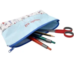 Schlampermäppchen "Lehrerin mit Herz", Federmäppchen, Stifte Mäppchen maritim