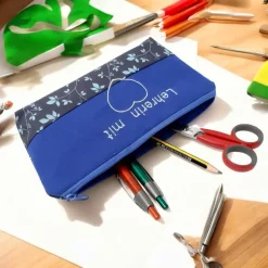 Schlampermäppchen "Lehrerin mit Herz", Federmäppchen, Stifte Mäppchen