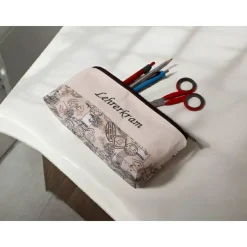 Schlampermäppchen "Lehrerkram", Federmäppchen, Stifte Mäppchen