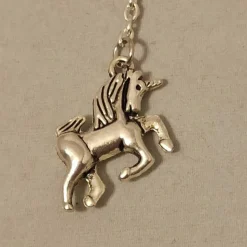 Schl.-Anhänger „Einhorn“ mit/ohne Namen personalisierbar