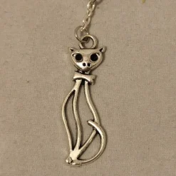 Schl.-Anhänger „Katze“ mit/ohne Namen