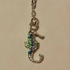 Schl.-Anhänger „Seepferdchen“ mit/ohne Namen personalisierbar