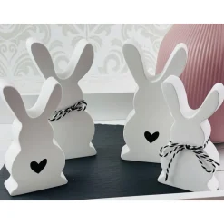 Schlichter Keraflott-Osterhase – Skandinavisches Design für Ostern