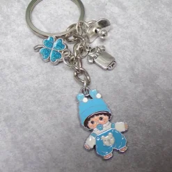 Schlüsselanhänger Baby Geburt Junge oder Mädchen