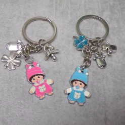 Schlüsselanhänger Baby Geburt Junge oder Mädchen