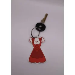 Schlüsselanhänger Dirndl und Lederhose, Tracht, Oktoberfest, Individualisierbar