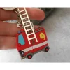 Schlüsselanhänger Feuerwehrauto ,  Freiwillige Feuerwehr, Feuerwehr,  DANKE SAGEN