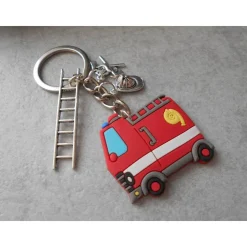 Schlüsselanhänger Feuerwehrauto ,  Freiwillige Feuerwehr, Feuerwehr,  DANKE SAGEN