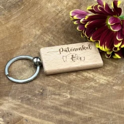 Schlüsselanhänger für die Patentante oder Patenonkel, Geschenk für den Adventskalender