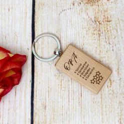 Schlüsselanhänger Opa, persönliche Gravur, kleine personalisierte Geschenke mit großer Wirkung