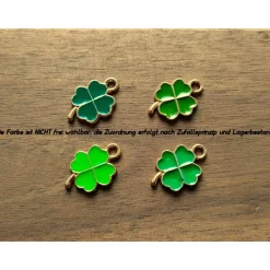 Schlüsselanhänger zur Einschulung / Schulanfang / Anhänger Schultüte (Kleeblatt, Perlenengel)