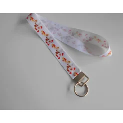 Schlüsselband Nikolaus / Weihnachtsmann  mit Schlüsselring