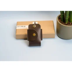 Schlüsseltasche aus Leder. Schlüssel Etui für Auto mit Gravur.  Schlüsseltasche für Auto.Schlüssel Etui. Car key case. G