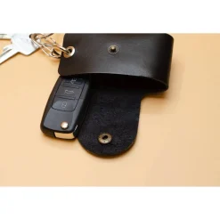 Schlüsseltasche aus Leder. Schlüssel Etui für Auto mit Gravur.  Schlüsseltasche für Auto.Schlüssel Etui. Car key case. G