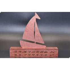 Schlüsselversteck, Dekoration mit Fach, individuelle Gravur, Personalisierung, Geschenk, Geldversteck