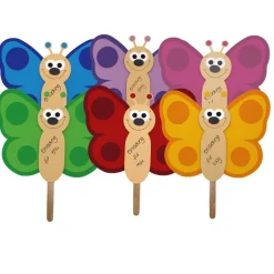 Schmetterling Einladung Bastelset | Einladung Schmetterling | Basteln mit Kindern Schmetterling | Basteln Schmetterling