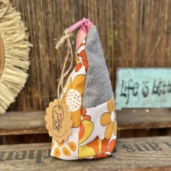 Schminktasche Beste Mama – Handgenähte Kosmetiktasche, Geschenk für Mama, bestickt, 18x15x6 cm