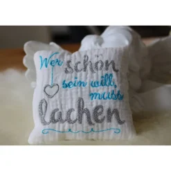 Schmunzelkissen, Geschenkidee