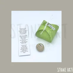 Schmunzelstein Trostspender Mutmacher Glücksbringer – Handgemachtes Geschenk & Mitbringsel