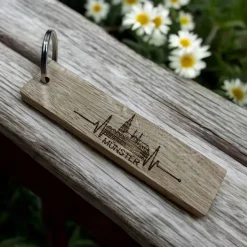 Schnapstasche natur, Schnapsträger, Geschenk, Flaschenträger,