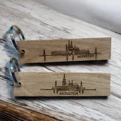 Schnapstasche natur, Schnapsträger, Geschenk, Flaschenträger,