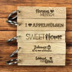 Schnapstasche natur, Schnapsträger, Geschenk, Flaschenträger,