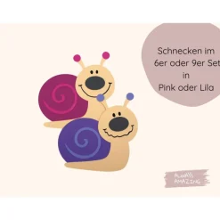 Schnecke Einladungskarte Bastelset  | Schnecken Geburtstag | Schnecke mit Haus
