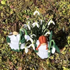 Schneeglöckchen - Jahreszeitentisch  - Frühling - Blumenkinder - Weihnachtsdeko