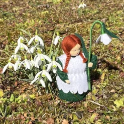 Schneeglöckchen - Jahreszeitentisch  - Frühling - Blumenkinder - Weihnachtsdeko