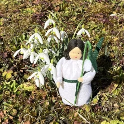 Schneeglöckchen - Jahreszeitentisch  - Frühling - Blumenkinder - Weihnachtsdeko