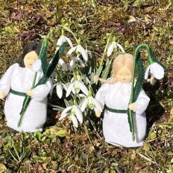 Schneeglöckchen - Jahreszeitentisch  - Frühling - Blumenkinder - Weihnachtsdeko