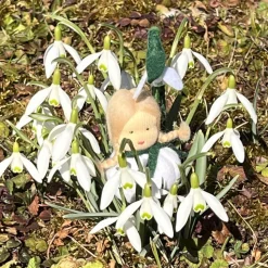 Schneeglöckchen Mini - Blumenkind - Jahreszeitentisch - Winter - Frühling