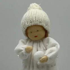 Schneejungen - Schneeball - Jahreszeitentisch  - Winter - Weihnachtsdeko