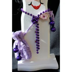 Schneemann LADY SNOWMAN Figur aus recyceltem Holz Herbstdeko Weihnachtsdeko Künstlerfigur Winterdeko Geldgeschenk