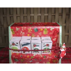 Schöner Adventskalender zum Füllen, aufwändig gestaltet