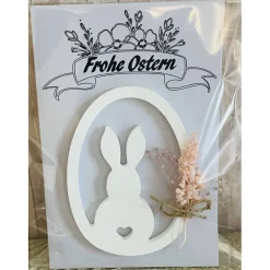 Schönes Mitbringsel mit Trockenblumen, handgemacht