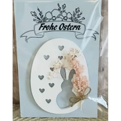 Schönes Mitbringsel mit Trockenblumen, handgemacht