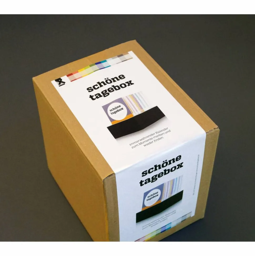 SCHÖNETAGEBOX – einzigartiges Geschenk: ein immerwährender Kalender zum Sammeln von gemeinsamen Erinnerungen