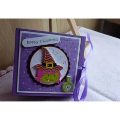 Schokobüchlein oder Gummibärbüchlein Happy Halloween