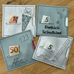 Schokohülle // Zur Einschulung // Schulanfang // Gutschein // Geldgeschenk