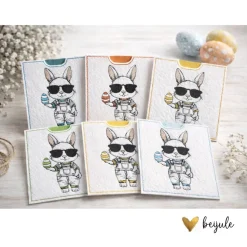 Schokohülle mit coolen Hasen