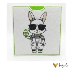 Schokohülle mit coolen Hasen