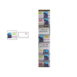 Schokolade mit Foto zum Geburtstag für die Gäste oder Tischdeko