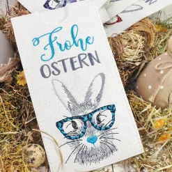 Schokoladenhülle zu Ostern aus Glitzer - Kunstleder in verschiedenen Farben