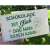 Schokoladenverpackung / Schokihülle / Besonderes Mitbringsel