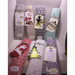 Schoko-Lollie in weihnachtlicher Verpackung - Goodie, Rentier, Engel und co.- ein Mitbringsel!!