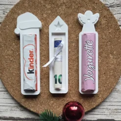 Schokoriegelhalter ~ Geldgeschenk ~ Weihnachten ~ Mitbringsel Nikolaus